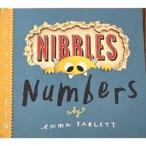 Nibbles: Numbers by Emma Yarlett (2018, Board Book)
